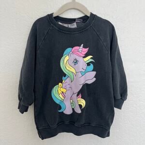 Zara My Little Pony Graphic Sweatshirt Dress Size 1.5Y NWT